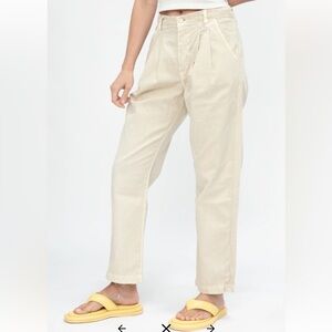 NSF pleated cotton Hayden pants size 25, EUC